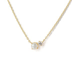 Single pearl necklace