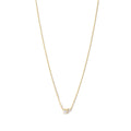 Single pearl necklace
