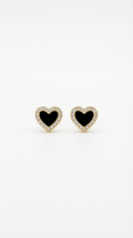 Black Heart Stud