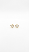 White heart Stud