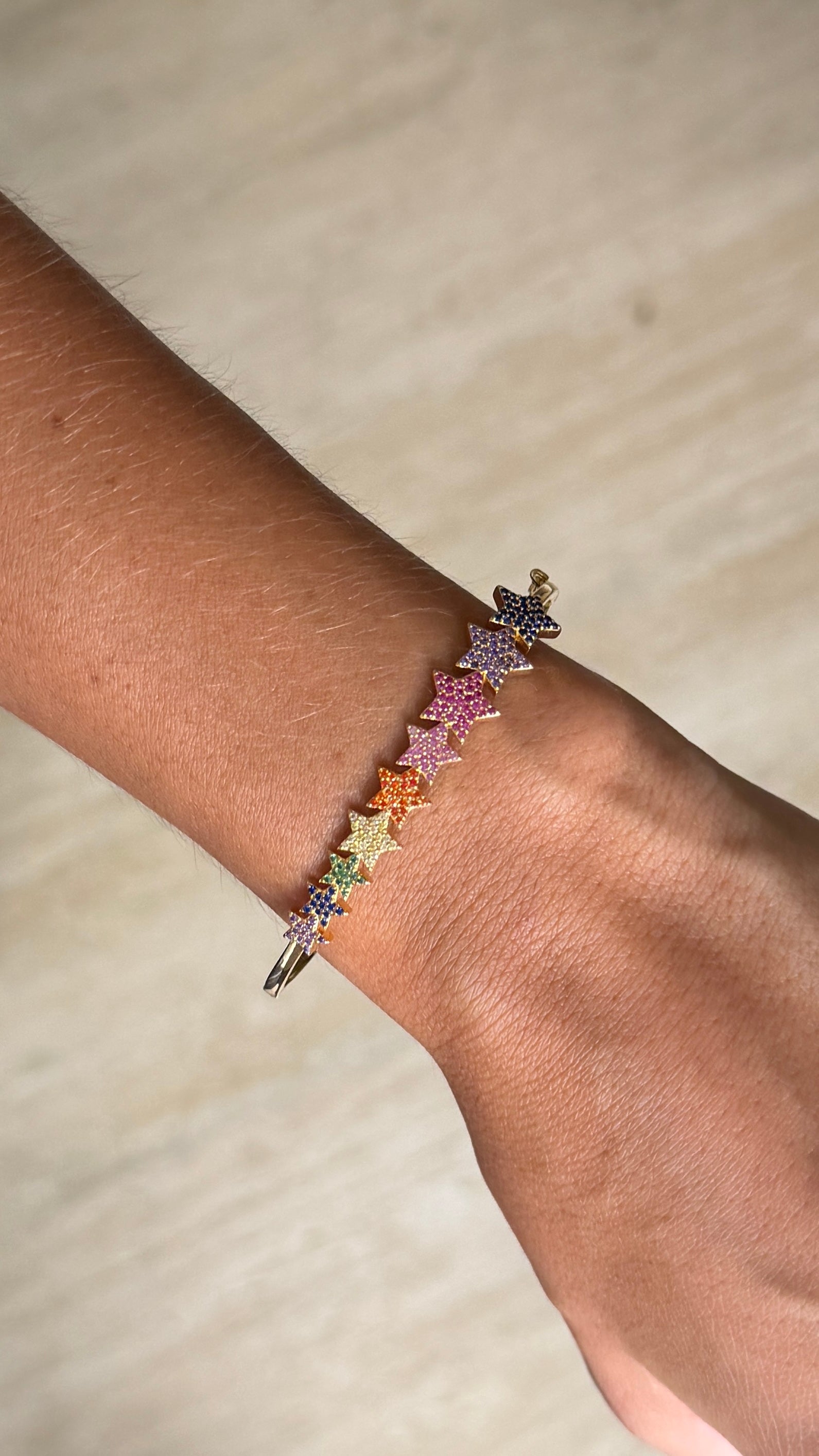 Multi stars bracelet