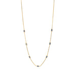 Multi blue necklace
