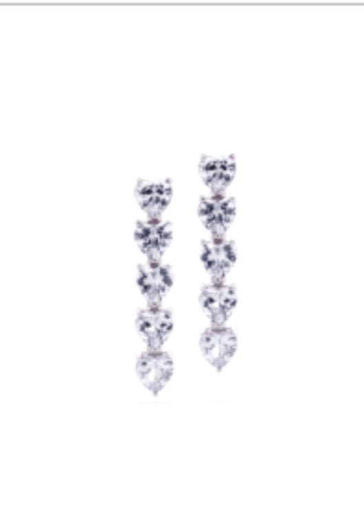 Multi Hearts Earrings