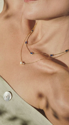 Single pearl necklace