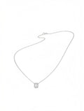 Square Zircon Necklace