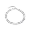 Baguette Silver Bracelet