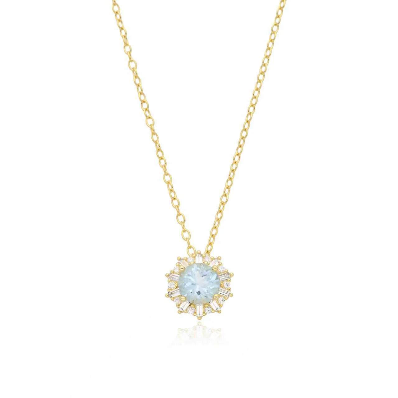 Ocean Halo Necklace